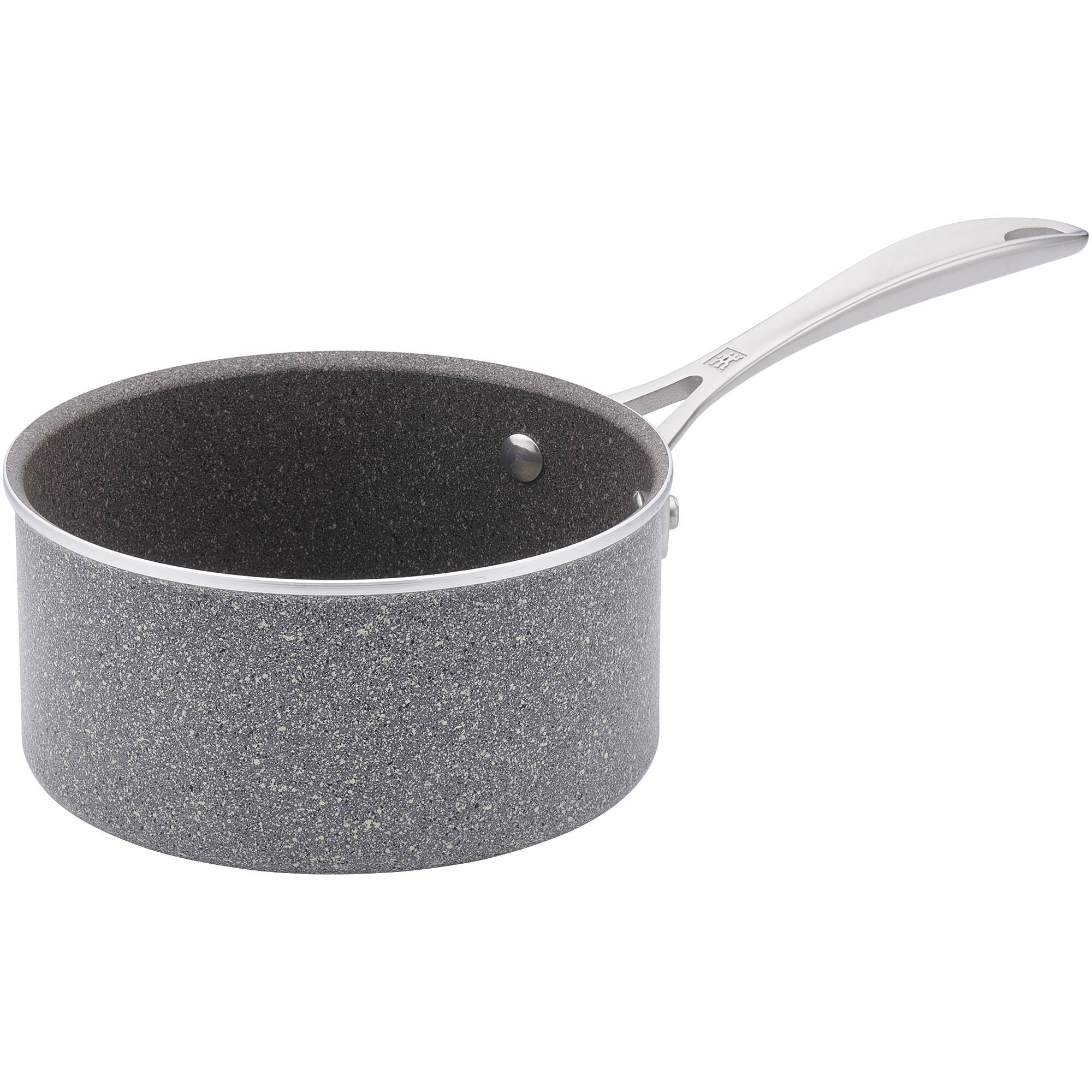 ZWILLING - Vitale 2-qt Aluminum Nonstick Saucepan with Lid - Gray - Thumbnail 4