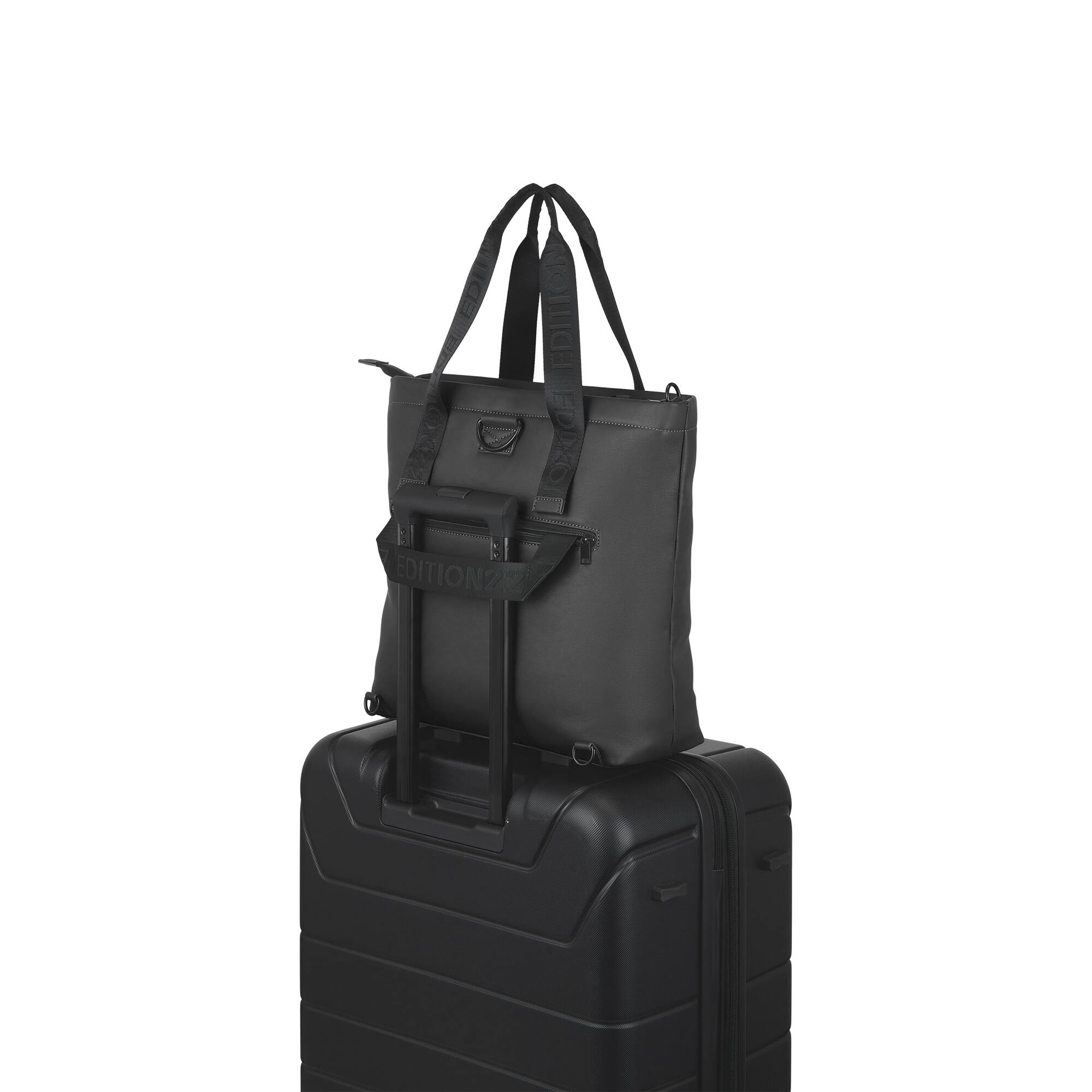 Alt View 2. Bugatti - Vision Tote Bag - BLACK.
