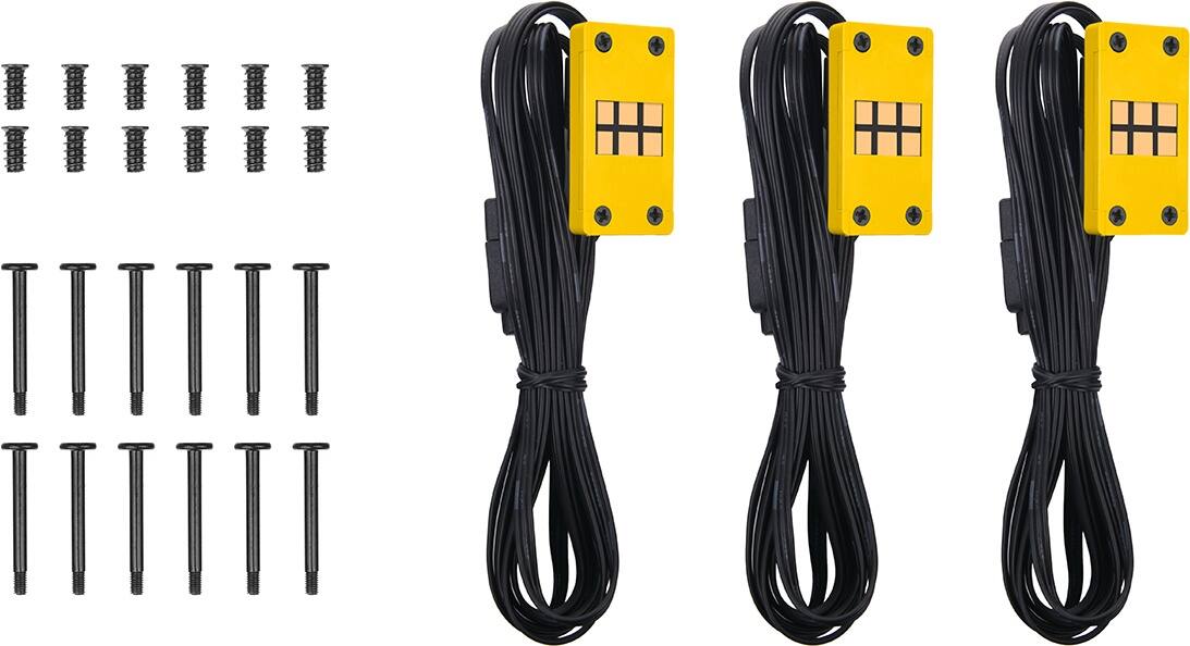 Alt View 10. Thermaltake - CT120 EX ARGB Sync 120mm Computer Case Cooling Fan (3-Pack) - Bumblebee.