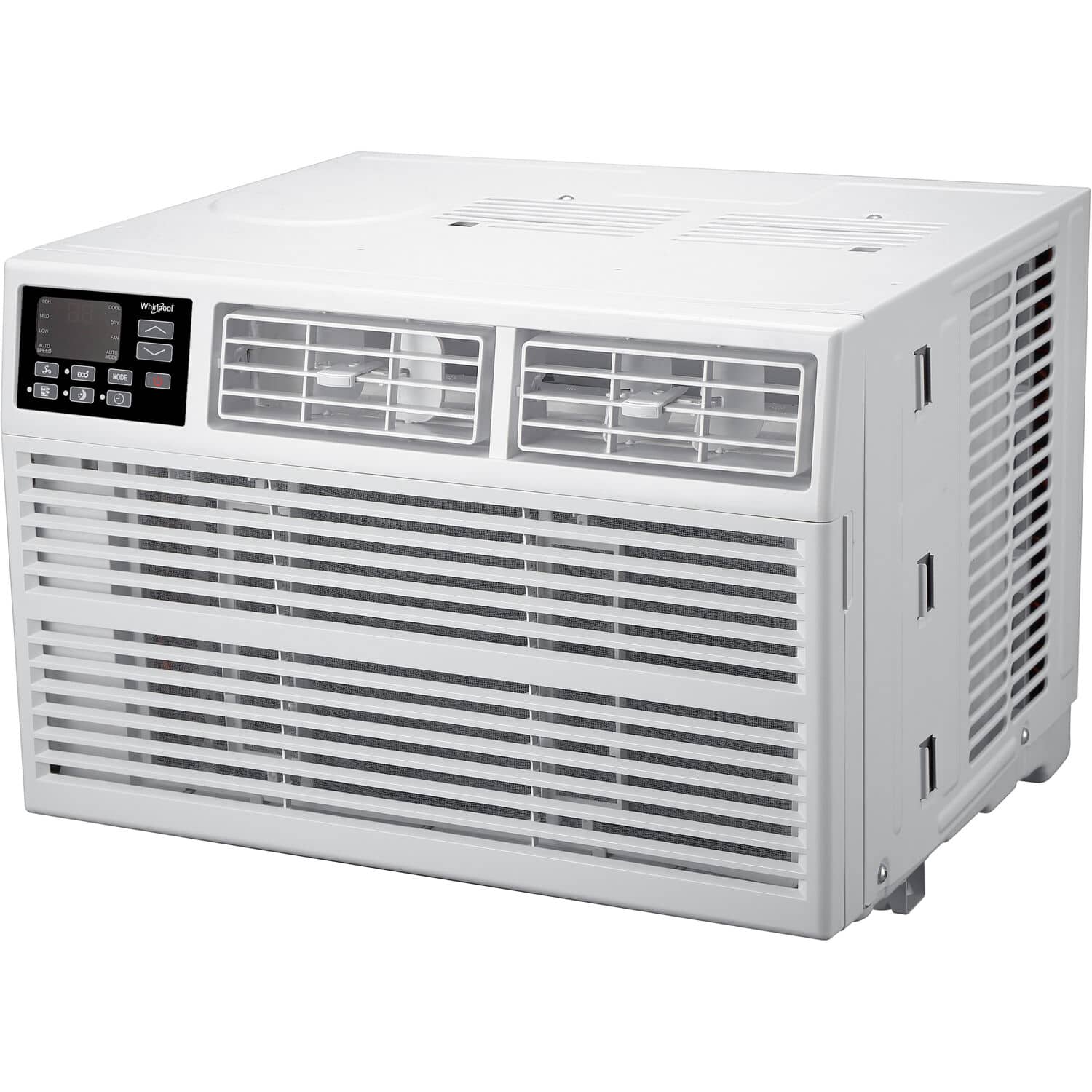 I cannot group or correct the text as it does not appear to be coherent or related to the image of the white air conditioner.