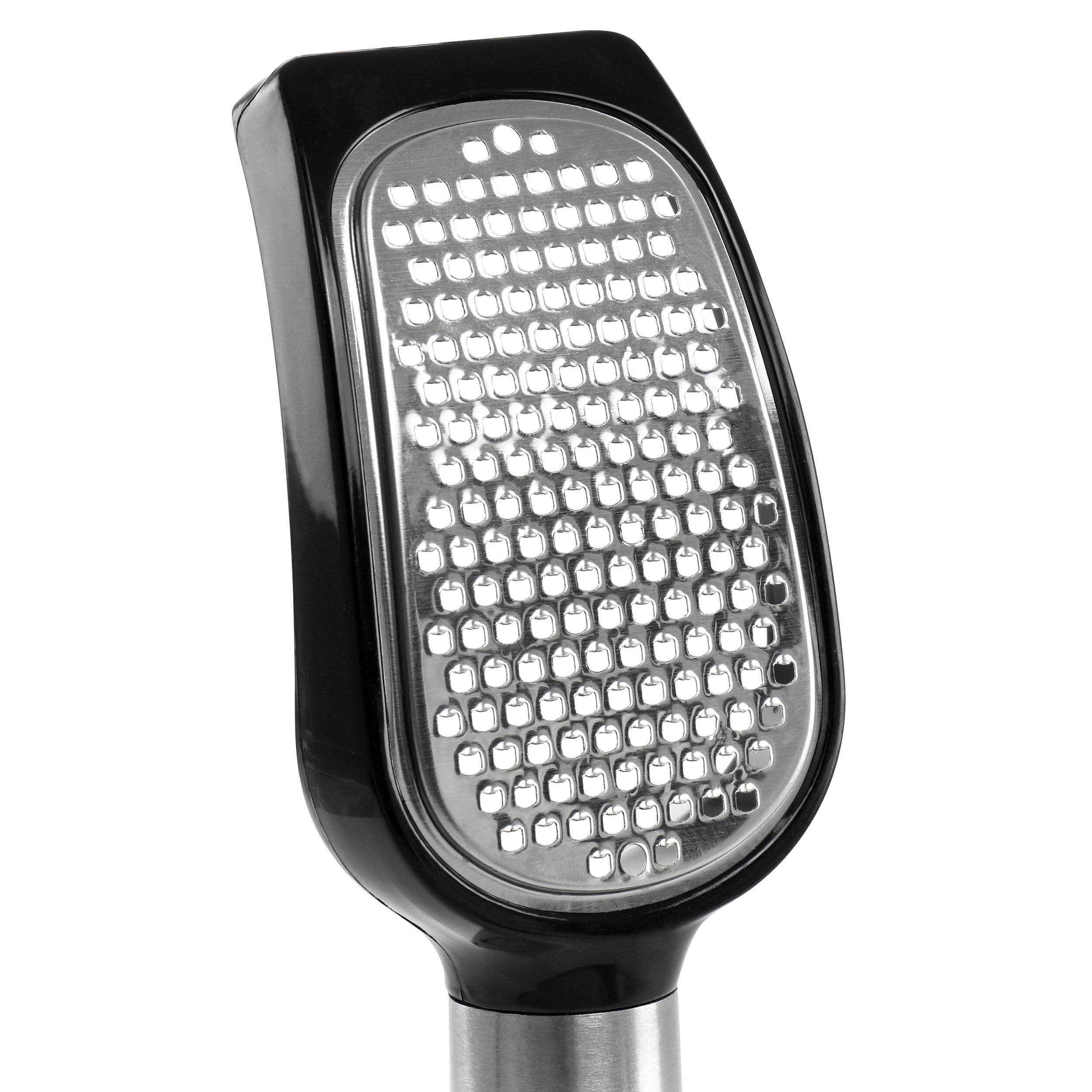 Alt View 4. Oster - Oster Baldwyn Stainless Steel and Plastic Handheld Kitchen Grater in Silver - Silver.