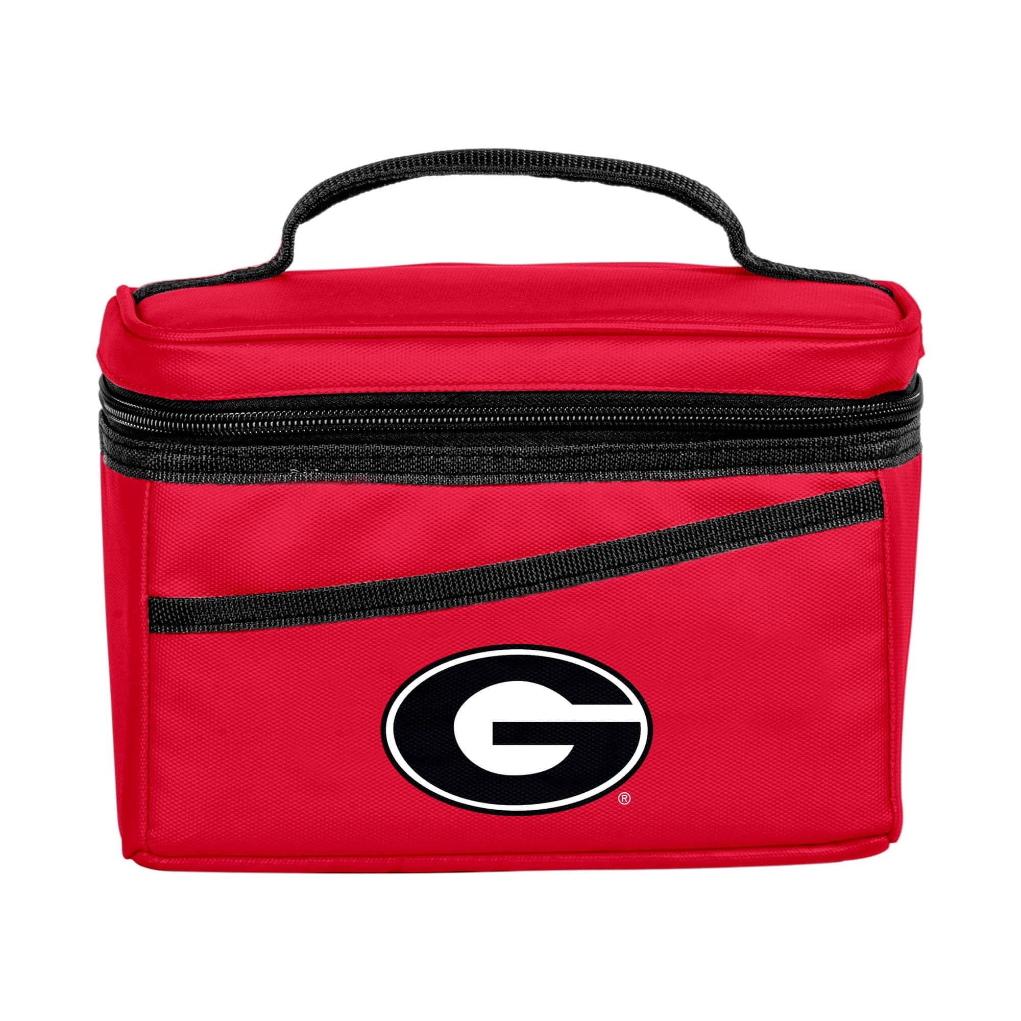 Logo Brands - Georgia Bulldogs 6-Can Flex Cooler - Red