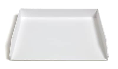 TRU RED - TRU RED™ Side Load Stackable Plastic Letter Tray, (TR55291) - White