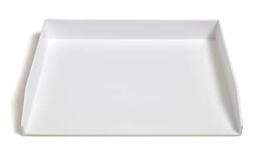 TRU RED - Side Load Stackable Plastic Letter Tray - White