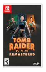NINTENDO SWITCH. - TOMB RAIDER IV V VI REMASTERED TEEN T ESRB aspyr