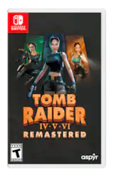 Tomb Raider IV-VI Remastered Starring Lara Croft - Nintendo Switch - Front_Zoom