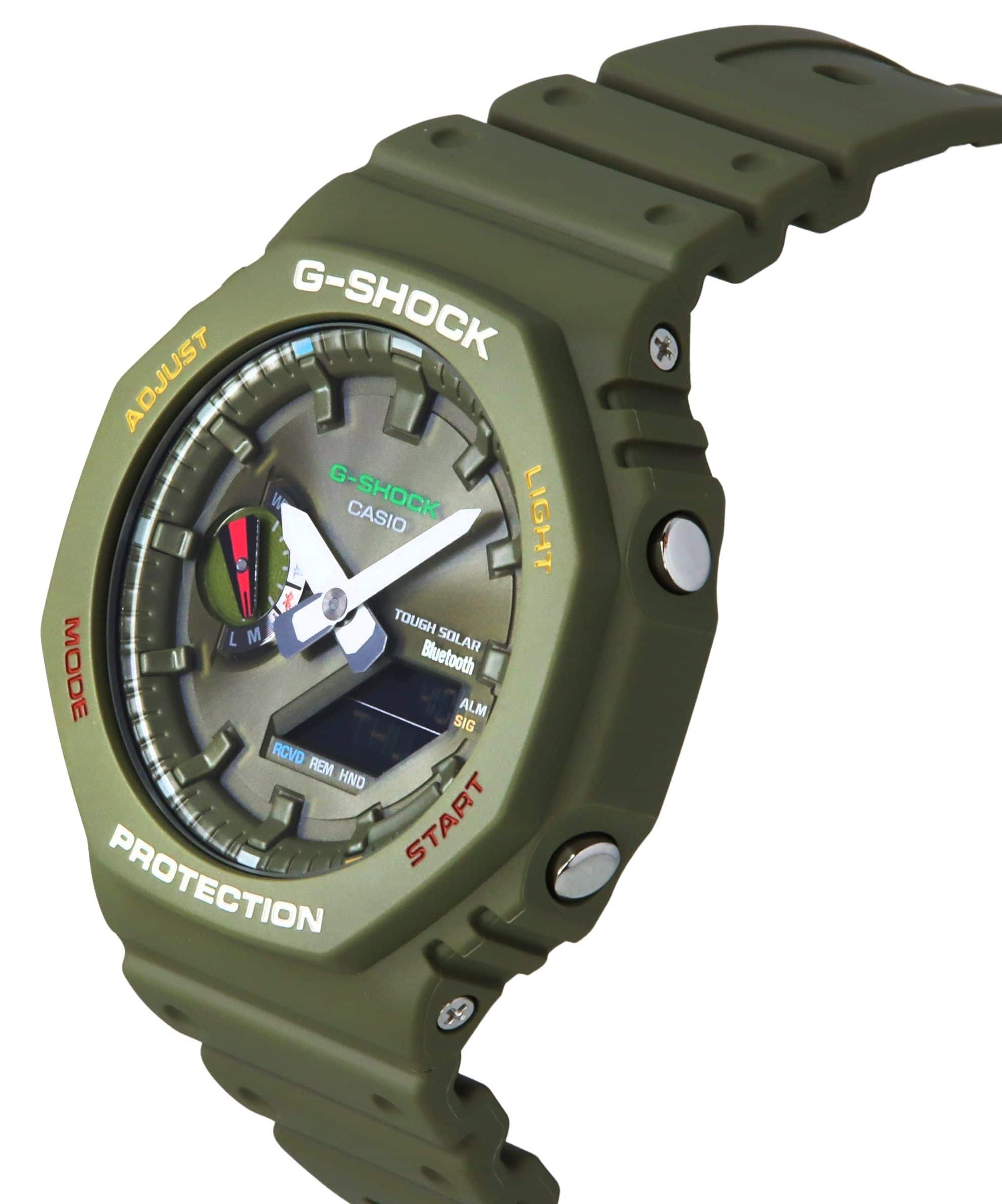 Casio G Shock Analog Digital Smartphone Link Bluetooth Dial Solar