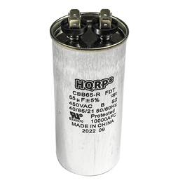 HQRP - 55 uF 370-440 V Round Motor Run Capacitor CBB65 UL Listed - HVAC Blower Compressor Pump