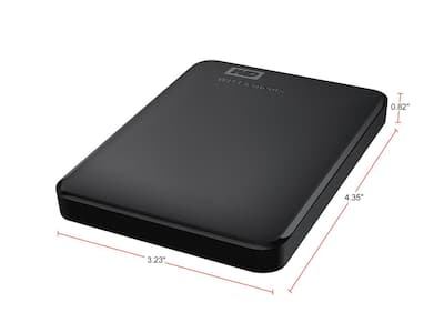 Western Digital WD 5TB Elements Portable Storage USB 3.0 Model Western Digital WD 5TB Elements Portable Storage USB 3.0 Model