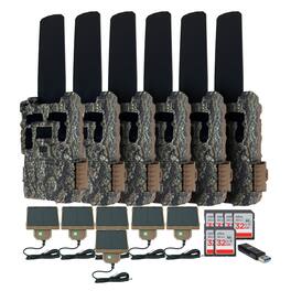 Browning Trail Cameras - Browning Trail Camera Defender Wireless Pro Scout Max HD-DV (6-Pack) Bundle