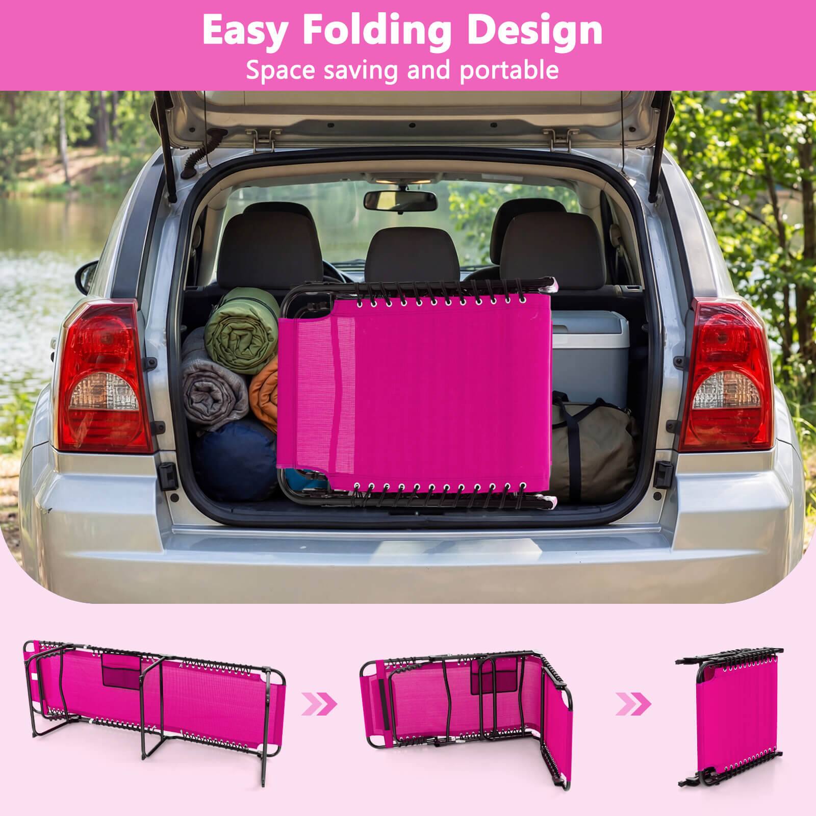 Easy Folding Design  
Space saving and portable