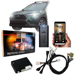 MPC - Smartphone or OEM Activated Remote Start Kit For 2022-2025 Toyota Corolla Cross - Black