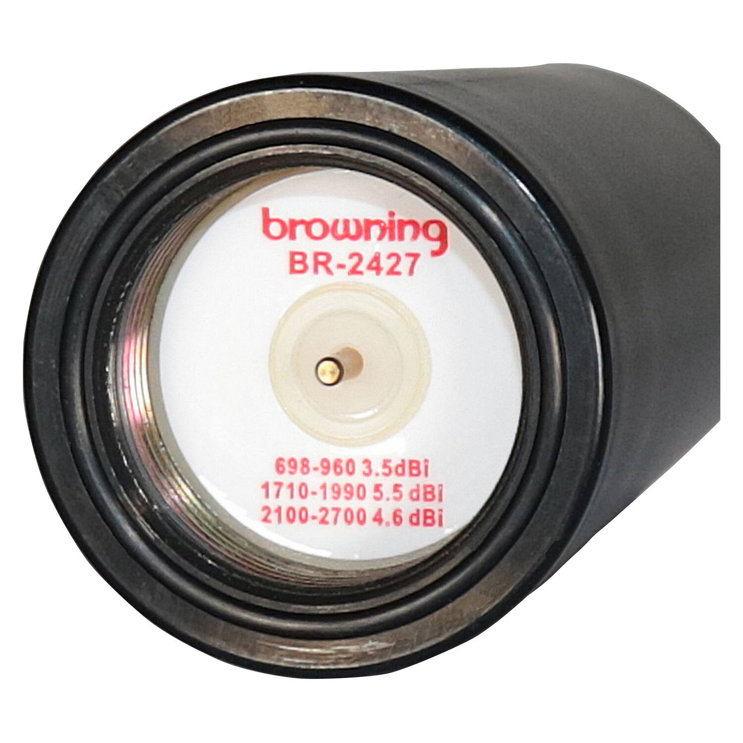 browning  
BR-2427  

698-960 3.5 dBi  
1710-1990 5.5 dBi  
2100-2700 4.6 dBi