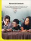 Parental controls help identify potential dangers, set screen time limits, block unsuitable sites, and monitor search terms (PC/smartphone only).