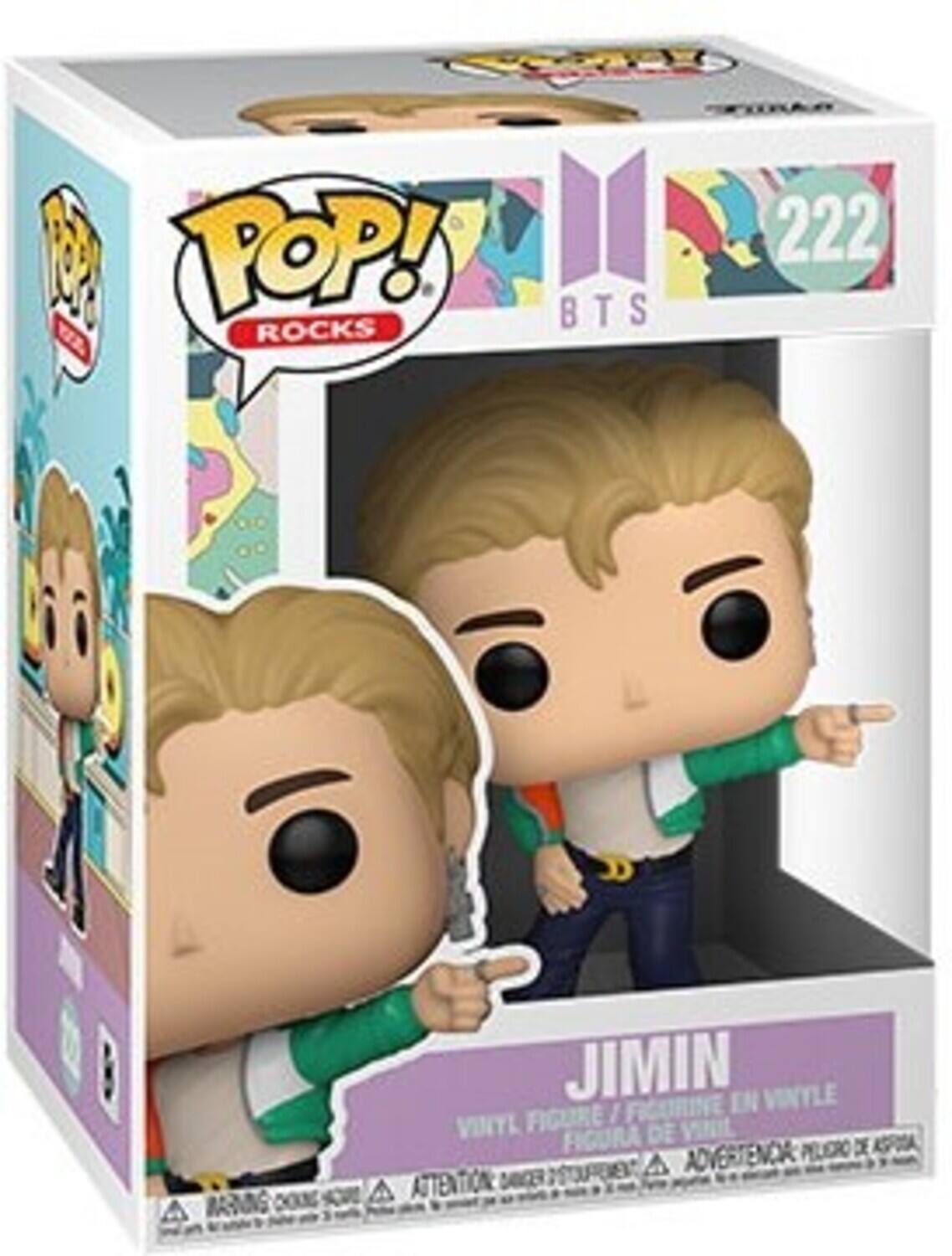 POP! ROCKS BTS 222 JIMIN VINYL FIGURINE EN VINYLE FIGURA DE VINIL