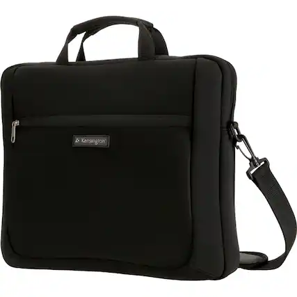 Front. Kensington - Kensington Simply Portable 15 62561 15.4" Neoprene Sleeve - Neoprene - Black - Black.