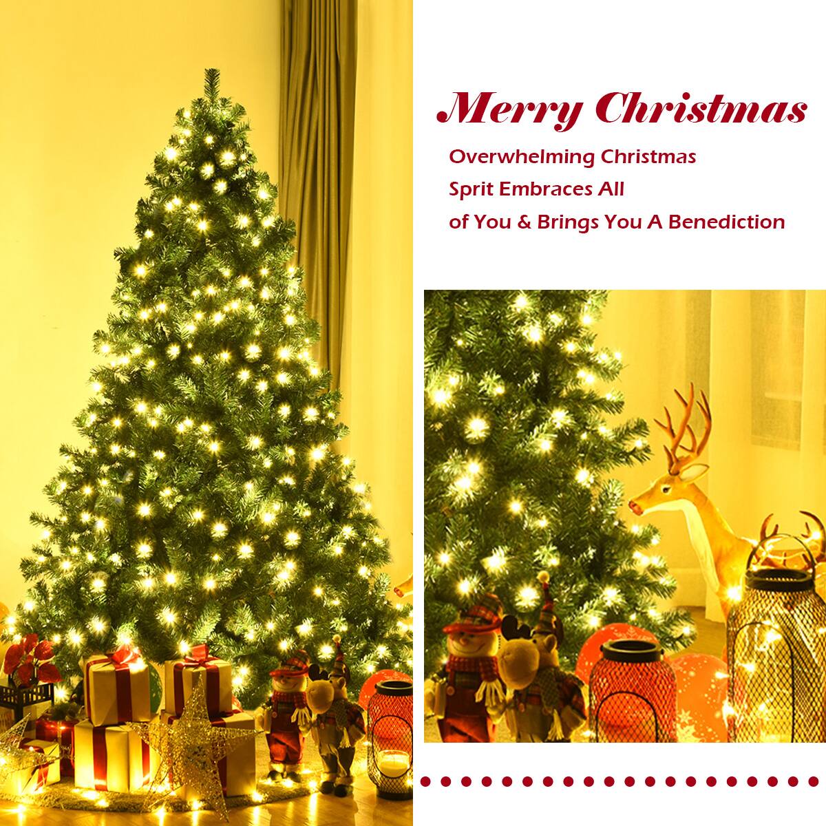 Merry Christmas Overwhelming Christmas Spirit Embraces All of You & Brings You A Benediction
