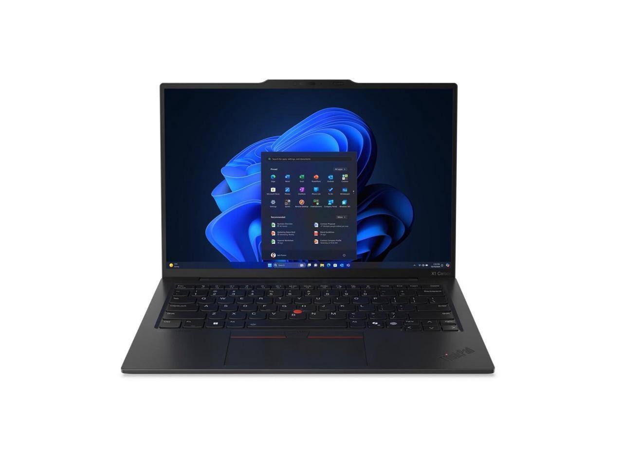 Alt View 7. Lenovo - Lenovo ThinkPad X1 Carbon Gen 13 Aura 14" Copilot+ - Intel Core Ultra 7 - 32 GB - 512 GB SSD - Intel Arc - Wi-Fi 7 - Black Paint.