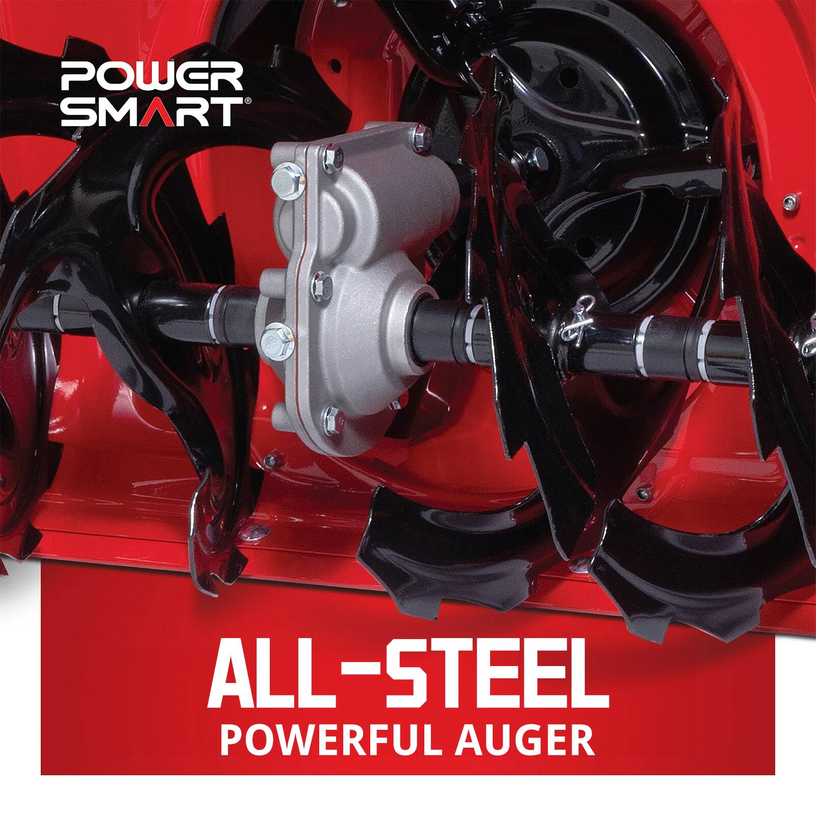POWER SMART  
ALL-STEEL POWERFUL AUGER