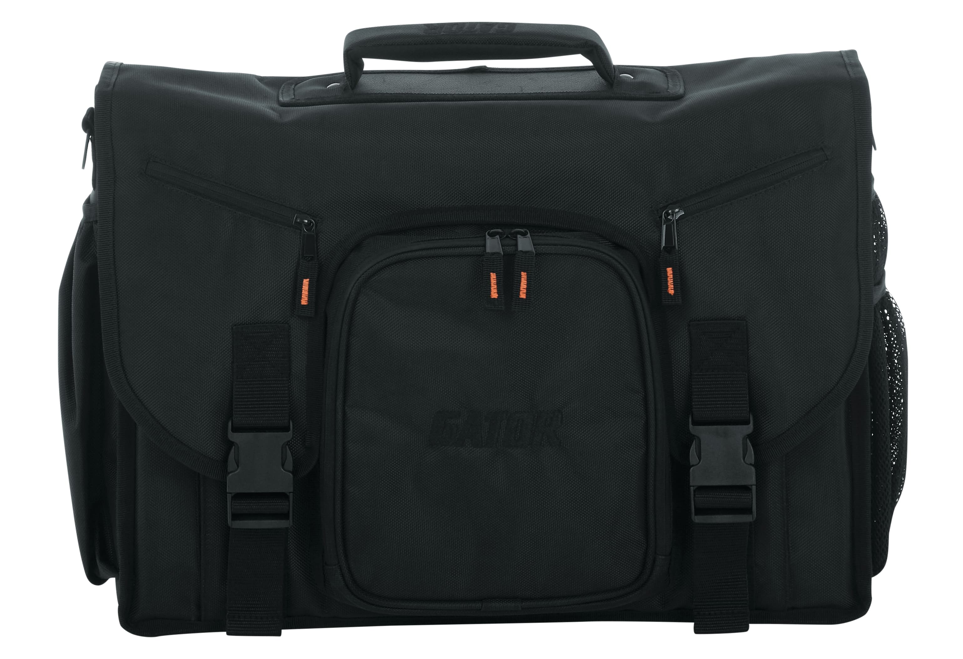 Gator - G-Club Control DJ Controller 19" Messenger Bag, Laptop Bag with Rugged Nylon Exterior and Thick Padded Interior