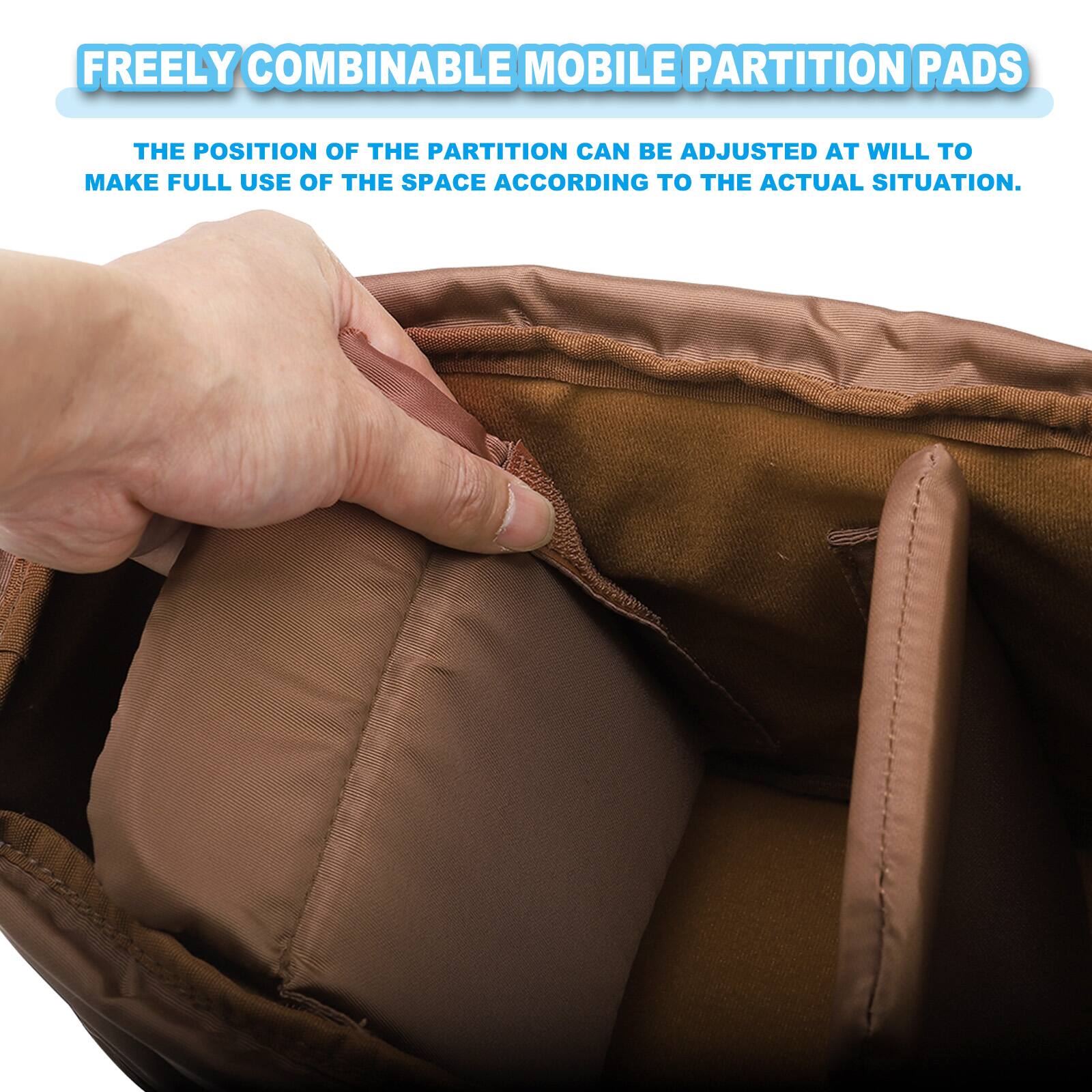 FREELY COMBINABLE MOBILE PARTITION PADS

THE POSITION OF THE PARTITION CAN BE ADJUSTED AT WILL TO MAKE FULL USE OF THE SPACE ACCORDING TO THE ACTUAL SITUATION.