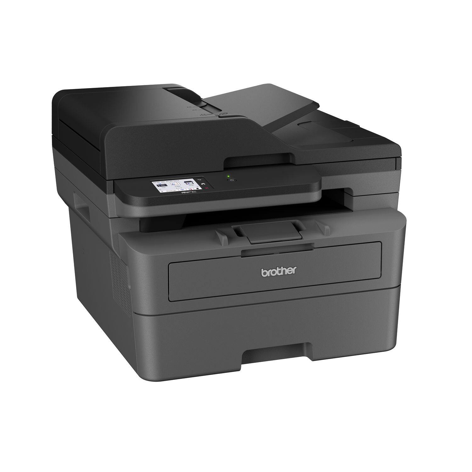 Alt View 4. Brother - MFCL2820DWXL Copy/Fax/Print/Scan XL Compact Laser Monochrome All-in-One Printer - Black.