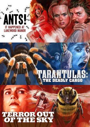 Front. Ants! / Tarantulas: The Deadly Cargo / Terror Out of the Sky - DVD.