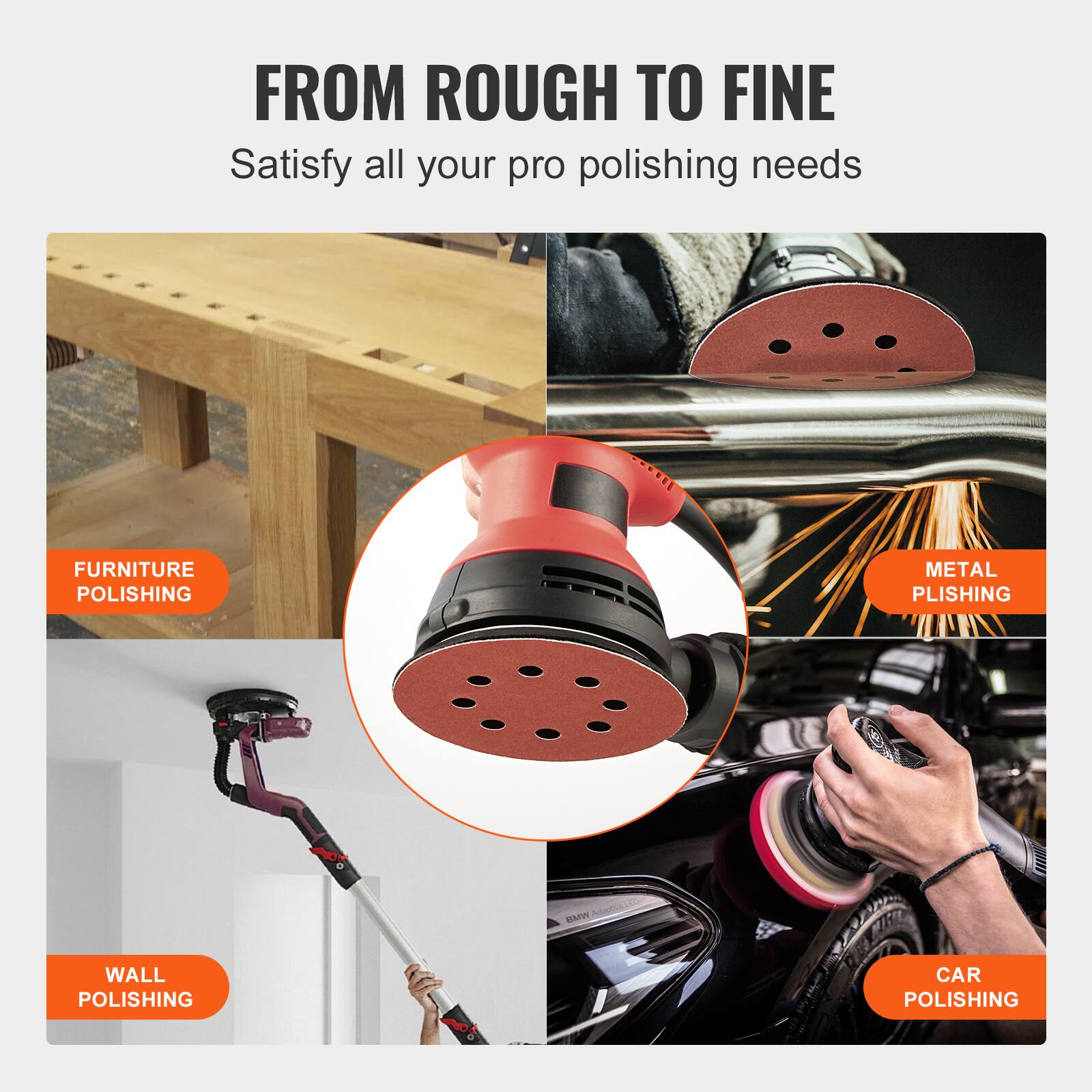 FROM ROUGH TO FINE  
Satisfy all your pro polishing needs  

- FURNITURE POLISHING  
- WALL POLISHING  
- METAL PLISHING  
- CAR POLISHING