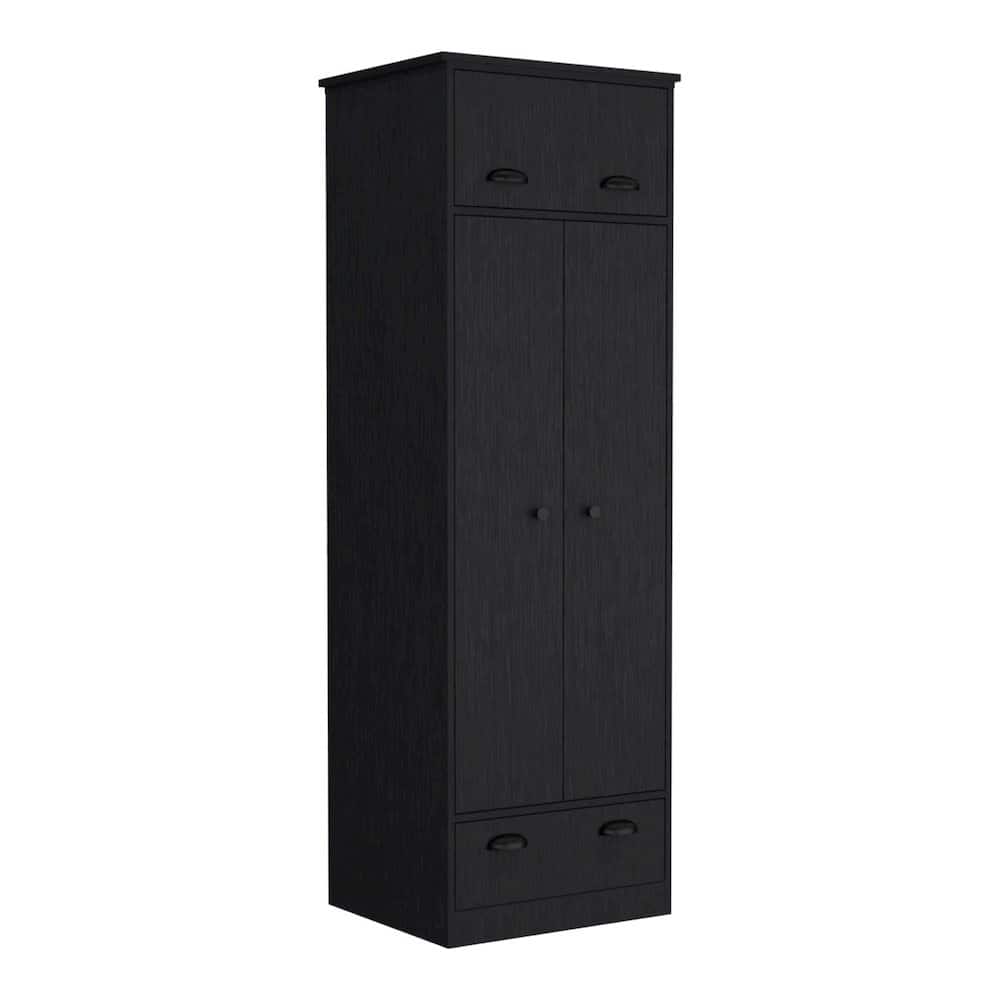 TuHome - Falkland Armoire MDF - Black price history on PriceWatchPro