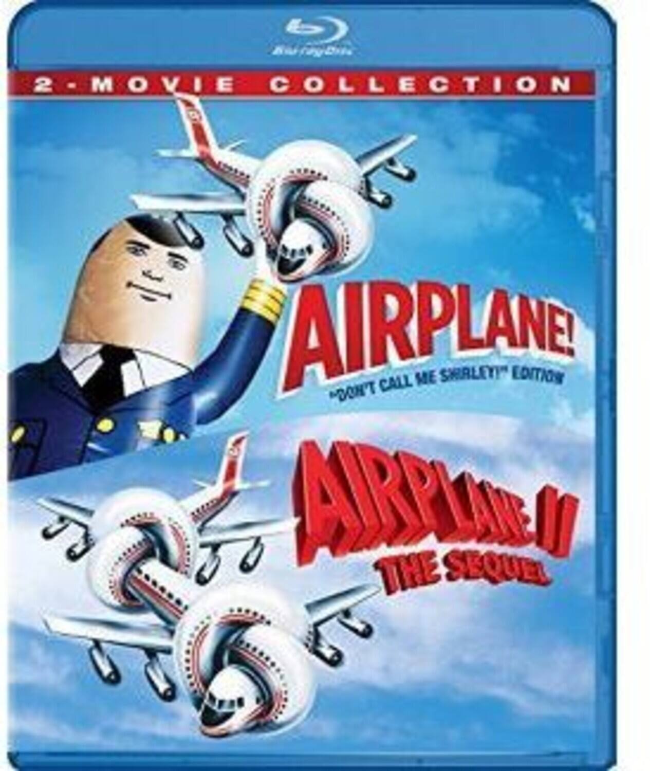 Front. Airplane! / Airplane II: The Sequel: 2-Movie Collection   - BLU-RAY.