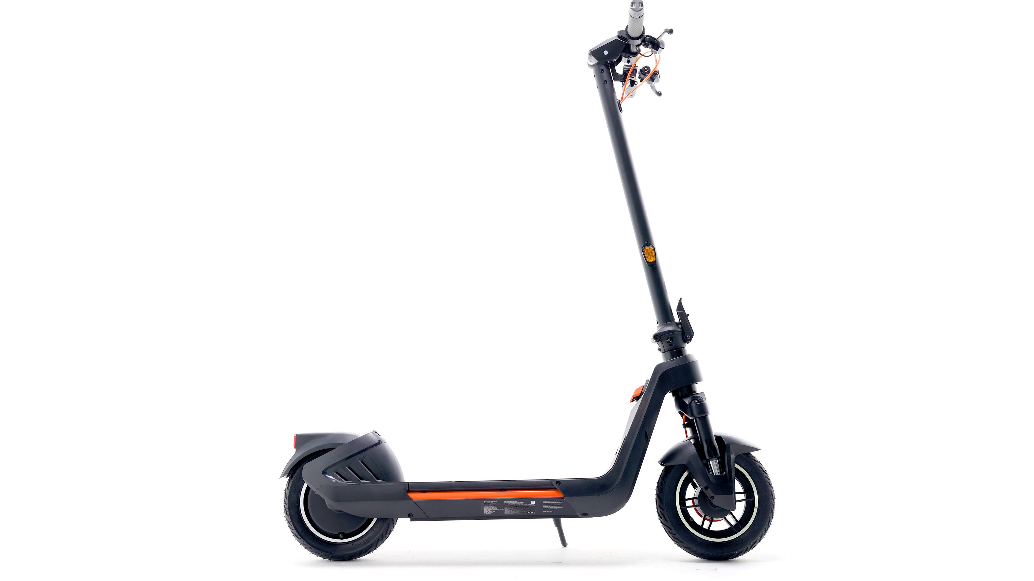 Back. 5th Wheel - G11PRO Performance Electric Scooter w/ 40 mi Max Operating Range & 20 mph Max Speed - Black.