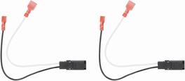Metra - Tweeter Harness for Select 2019-2023 Ford and Lincoln Vehicles (2-Pack) - Multi