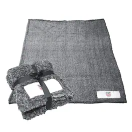 Logo Brands - USMNT 60'' x 50'' Color Frosty Fleece Blanket - Charcoal
