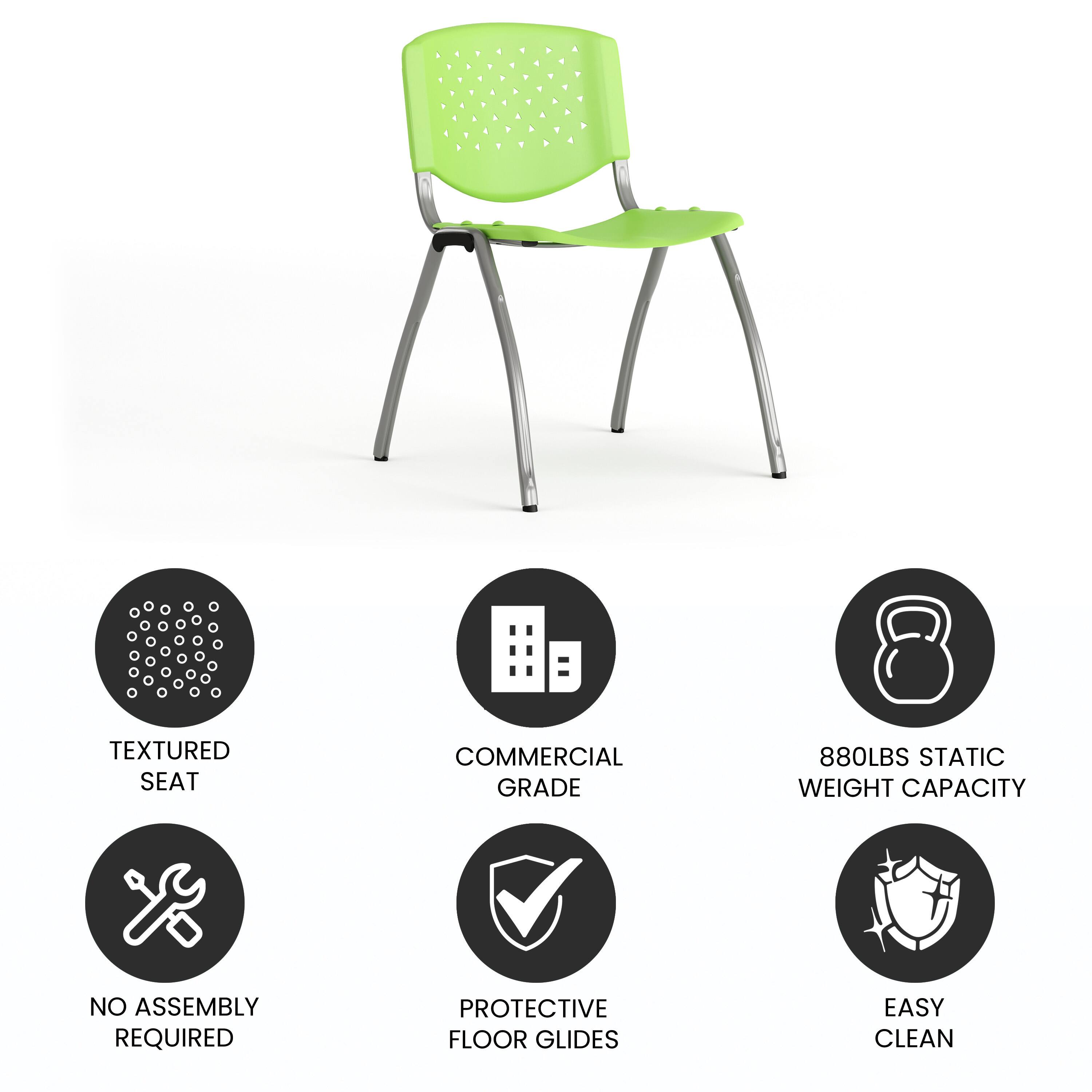 - Textured Seat
- Commercial Grade
- 880lbs Static Weight Capacity
- No Assembly Required
- Protective Floor Glides
- Easy Clean