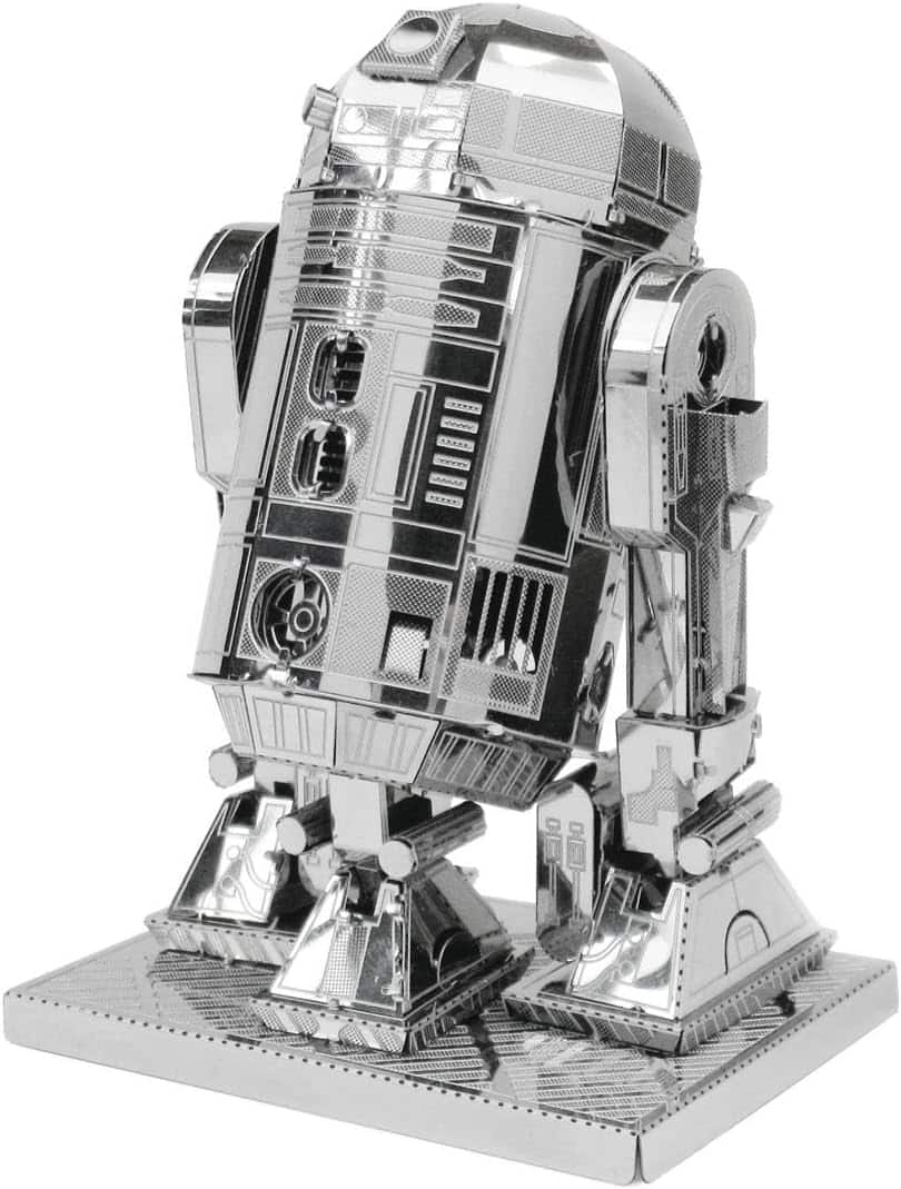 Fascinations Metal Earth Star Wars R2D2 3D Metal Model Kit - Silver