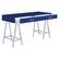 Alt View 12. OSP Home Furnishings - Vivid 2 Drawer Desk - Lapis Blue/Chrome.