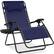 Front. Best Choice Products - Best Choice Products Oversized Zero Gravity Chair, Folding Outdoor Patio Recliner w/ Cup Holder - Navy - Navy.
