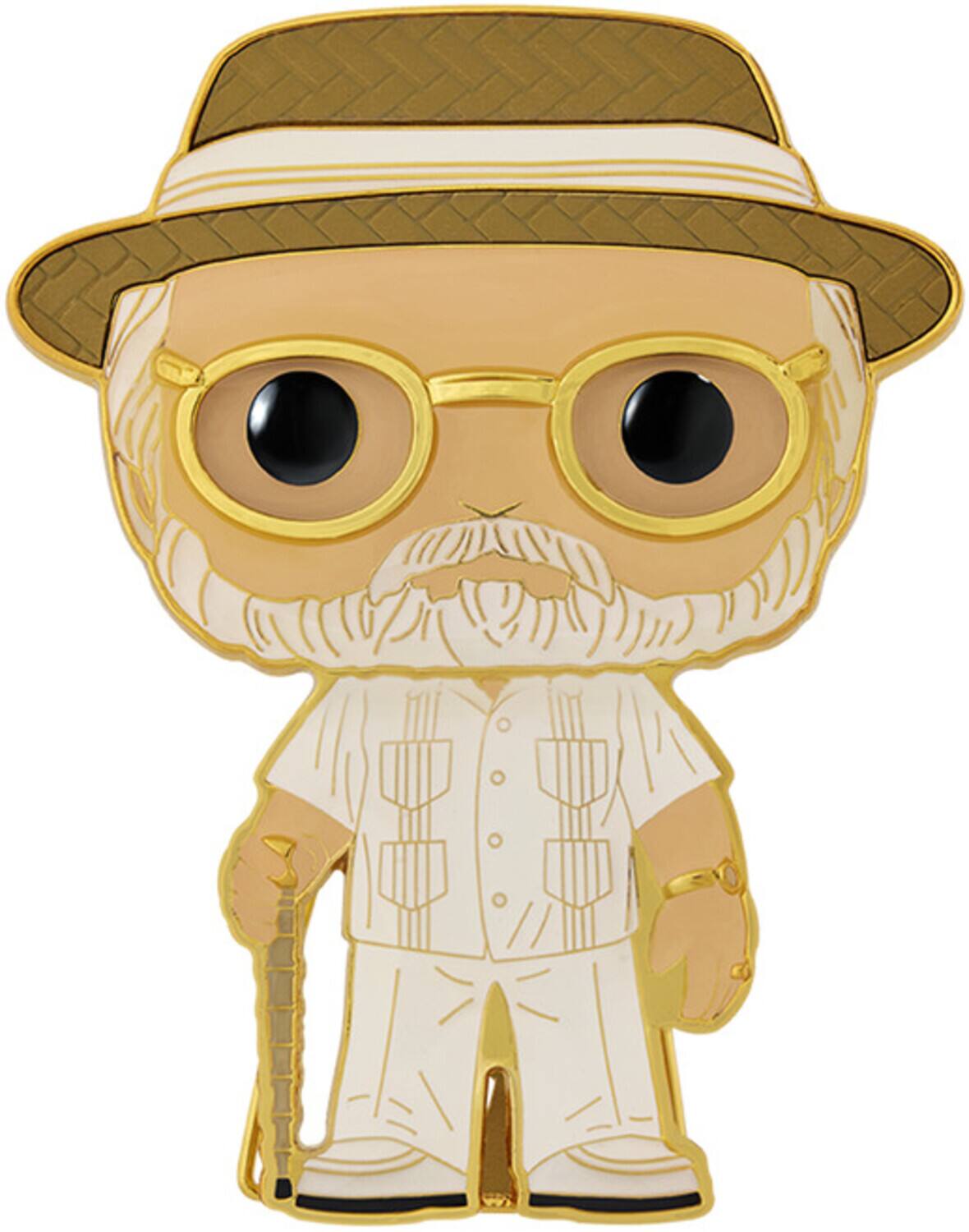 Alt View 1. Funko - FUNKO POP! PINS MOVIES: JURASSIC PARK - John Hammond   - APPAREL - Multicolor.