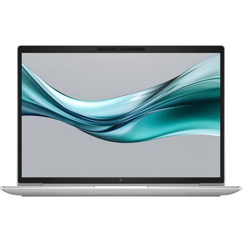 Alt View 4. HP - HP EliteBook 645 Laptop 14.0 WUXGA (AMD Ryzen 7 7735U, 16GB DDR5, 512GB SSD, AMD Radeon, Win 11 Pro) w/USB Hub - Pike Silver Aluminum.