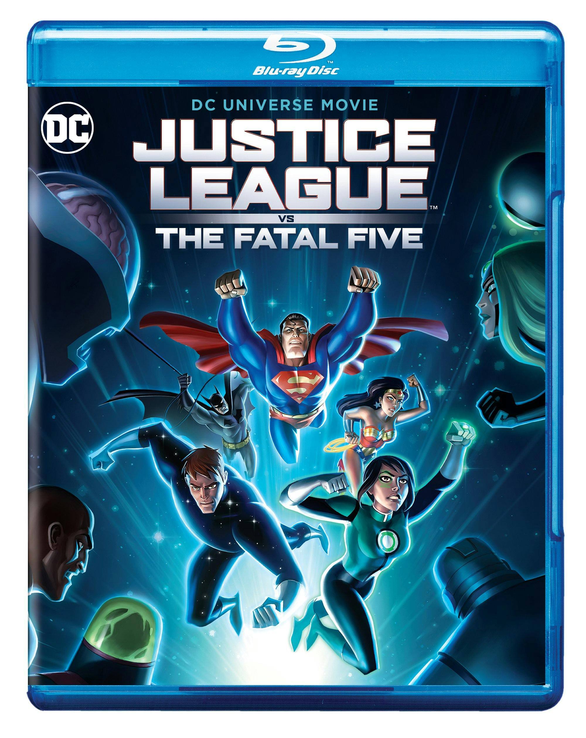 Front. Justice League vs. The Fatal Five (Blu-ray + DVD) [Blu-ray].