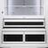 Alt View 5. Bosch - Benchmark Series 20.1 Cu. Ft. French Door Counter-Depth Smart Refrigerator - Custom Panel Ready.