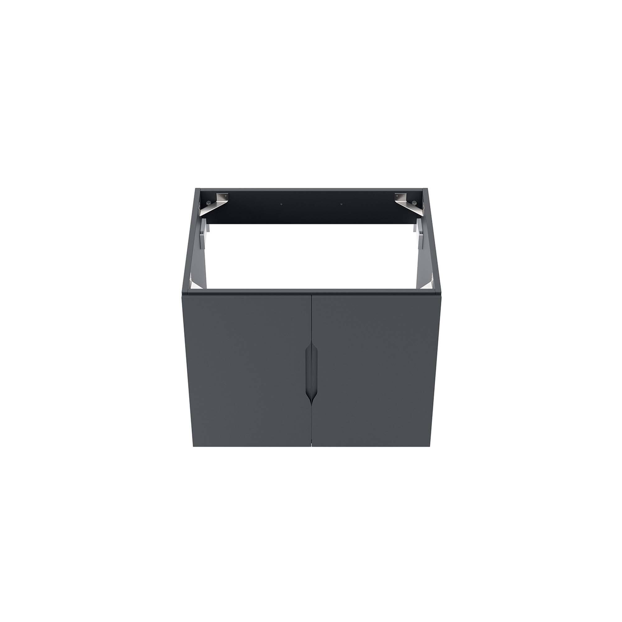 Alt View 4. Modway - Vitality Bathroom Cabinet Basin Not Included - Gray.