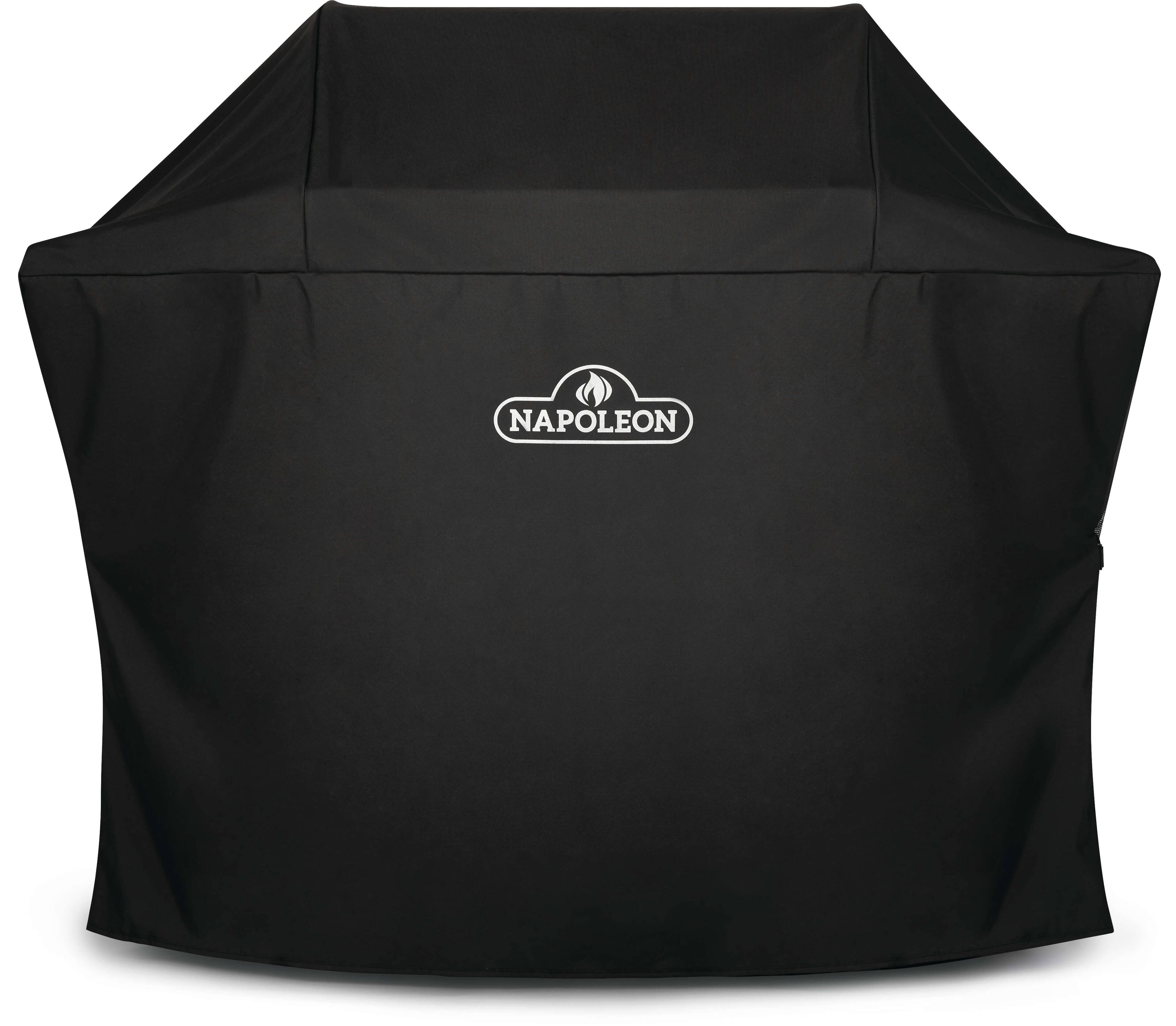 Angle. Napoleon - Freestyle 365 and 425 Grills Premium Cover - Black.