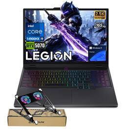 Lenovo - Upgraded - Legion 5 15.1" WQXGA Gaming Laptop - Intel Core i9-14900HX - NVIDIA GeForce RTX 5070 - 64GB RAM 1TB SSD - Cooler - Eclipse Black