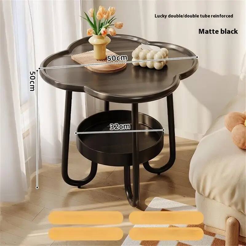 Lucky double/double tube reinforced  
Matte black  
50cm x 50cm  
32cm