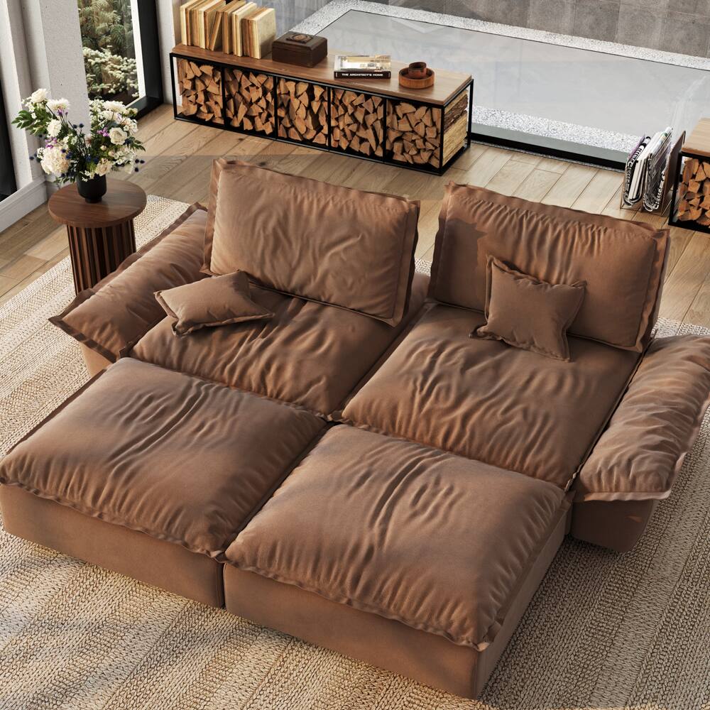 Brown Suede Fabric