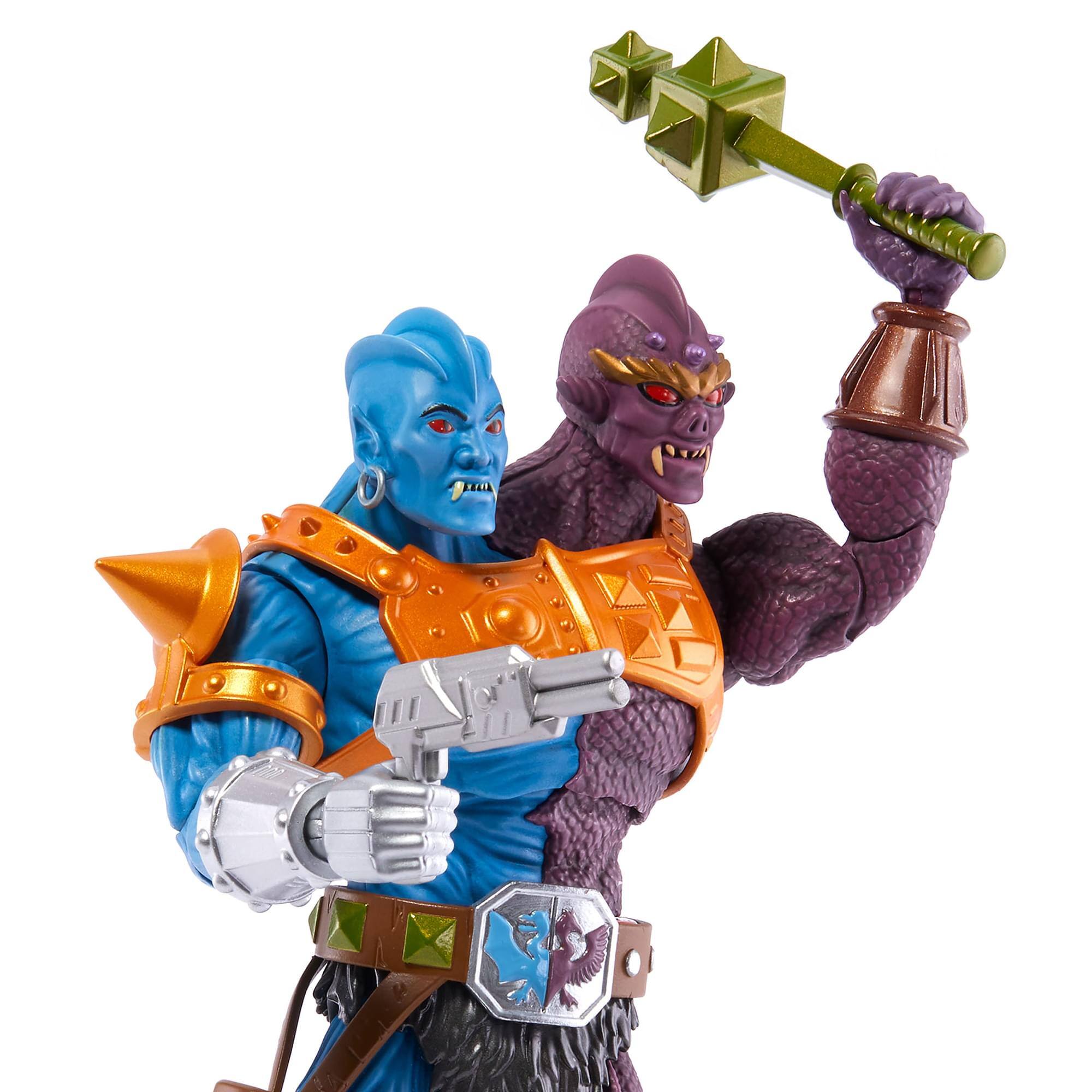 Alt View 5. Mattel - Mattel Collectible - Masters of the Universe Masterverse Two-Bad Action Figure (He-Man, MOTU)   - Collectibles - Multicolor.