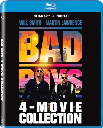 Front. Bad Boys: 4-Movie Collection - BLU-RAY.