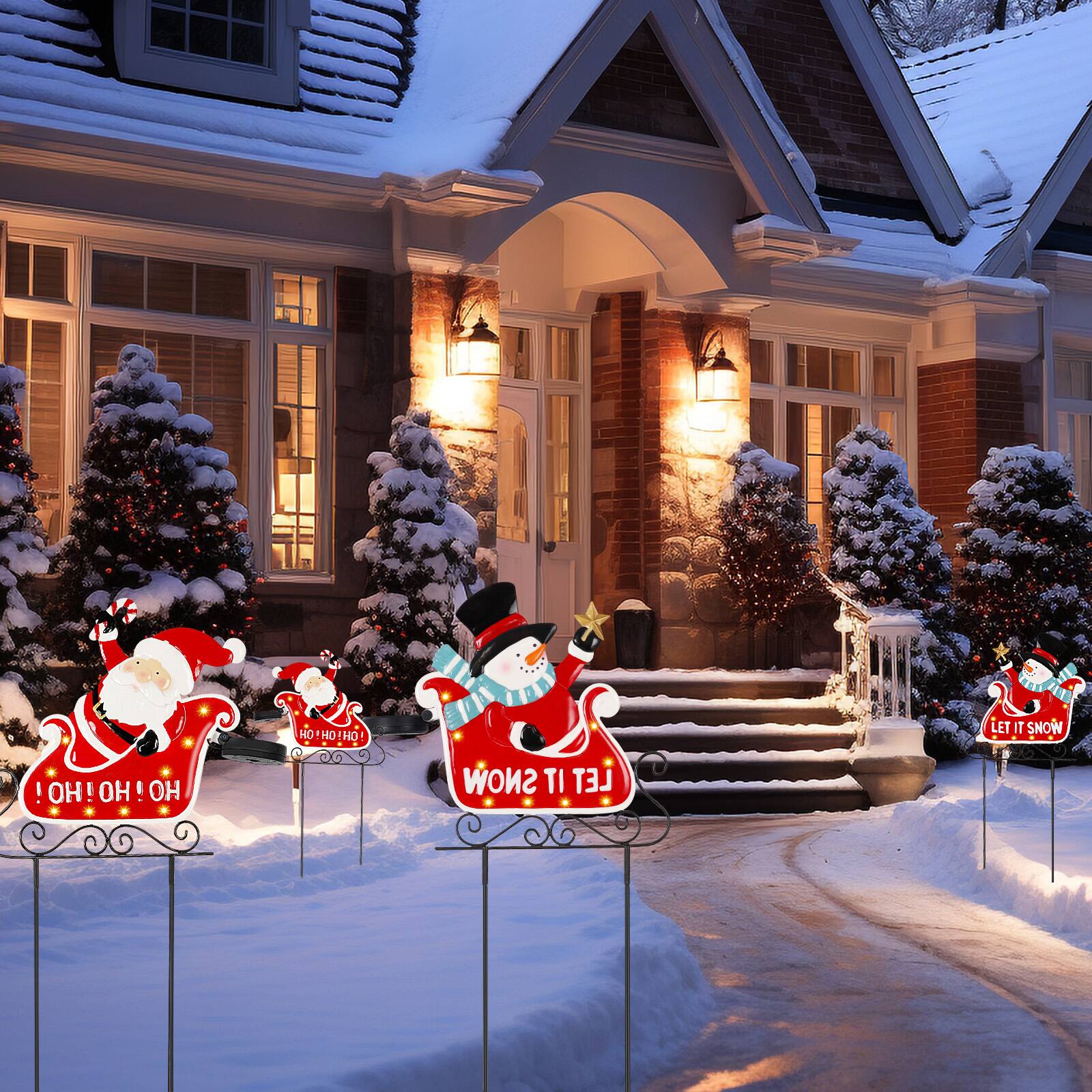 OH!  
LET IT SNOW -  
HO!HO!HO!  
LET IT SNOW