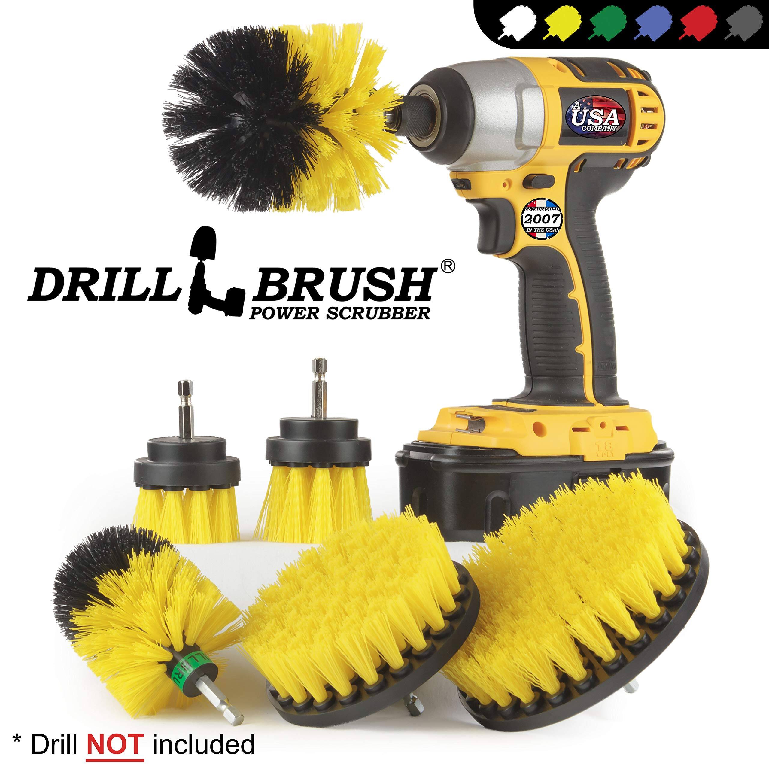 A USA COMPANY 10 2007 - .HE .O. R DRILL BRUSH POWER SCRUBBER * Drill NOT included